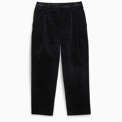 Samsã¸e Samsã¸e Corduroy Julianna Trousers In Blue