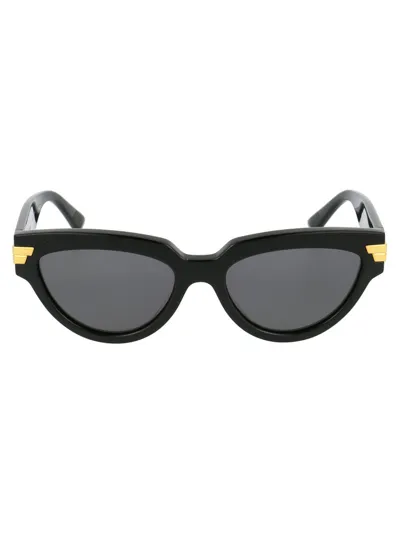 Bottega Veneta Eyewear Cat Eye Sunglasses In Black