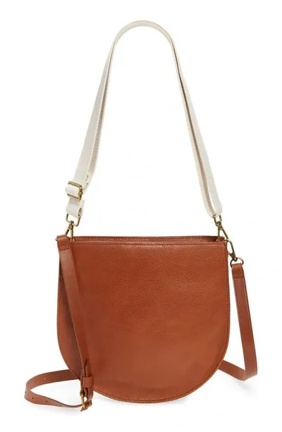 Madewell The Transport Saddle Bag In English Saddle