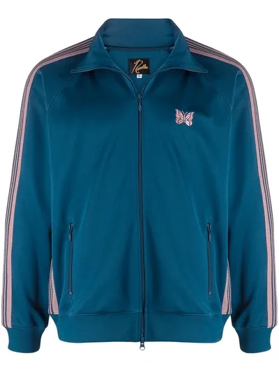 Needles Blue And Pink Track Sweatshirt