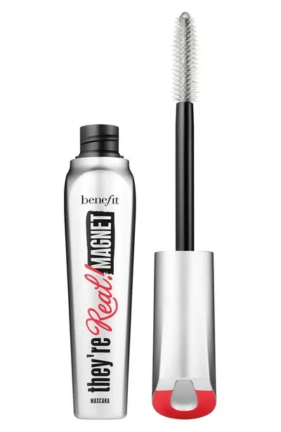 Benefit Cosmetics Mini They're Real! Magnet Extreme Lengthening Mascara Supercharged Black 0.16 oz/ 4.53 G