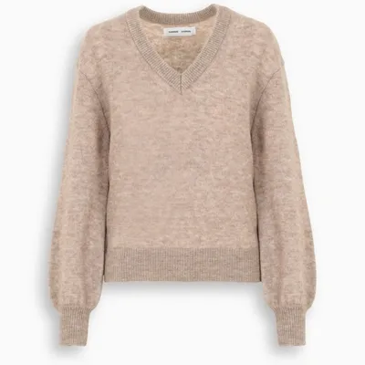 Samsã¸e Samsã¸e Beige Jaci Sweater In Brown