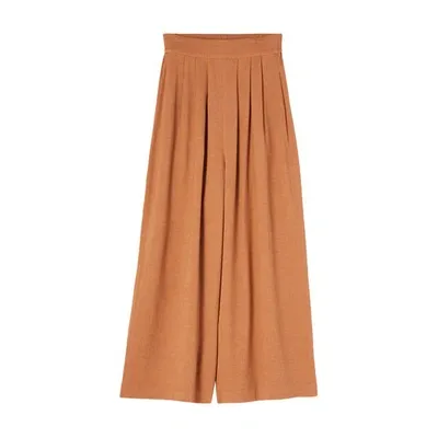 Vanessa Bruno Trousers Lyor 1eva76 Cinnamon In Brown