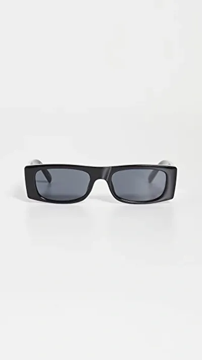 Le Specs Recovery Sunglasses In Black