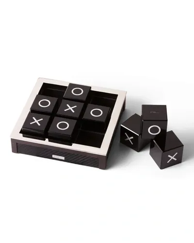 Ralph Lauren Sutton Carbon Fiber Tic Tac Toe Set