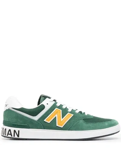 Junya Watanabe X New Balance Low-top Sneakers In Green