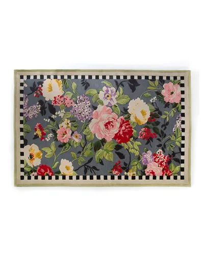 Mackenzie-childs Tudor Rose Rug, 5' X 8'