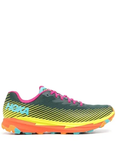 Hoka One One Multicolour Torrent 2 X Cotopaxi Sneakers In Green