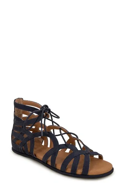 Gentle Souls By Kenneth Cole Gentle Souls Break My Heart Lace Up Sandals In Black