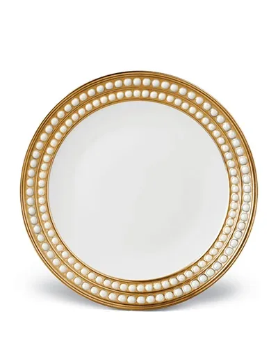 L'objet Perlee Gold Dessert Plate