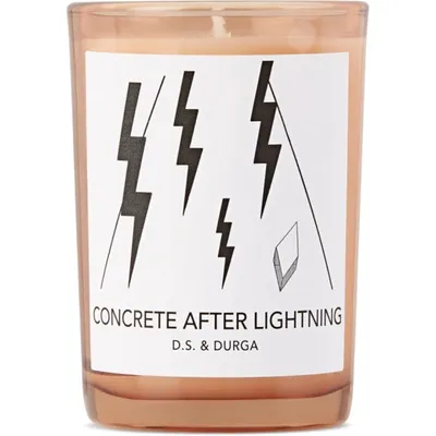 D.s. & Durga Concrete After Lightning Candle, 7 oz In N/a