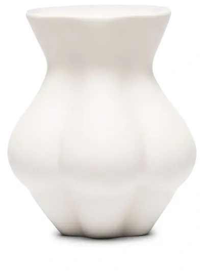 Jonathan Adler Kiki's Derrier Ceramic Vase In White