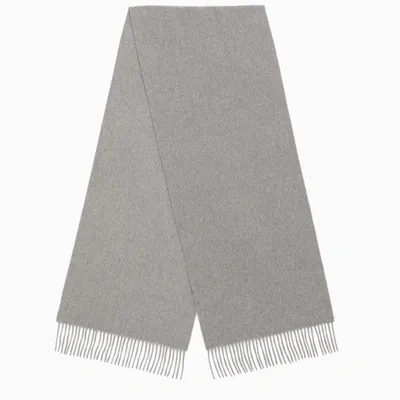 Destin Light Grey Cashmere Scarf