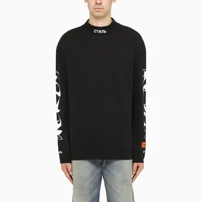 Heron Preston Black Long Sleeve T-shirt