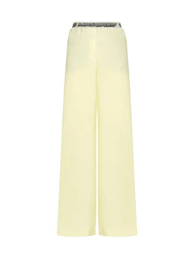 Stella Mccartney Logo Tape Sweatpant In White