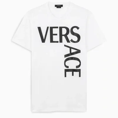 Versace White T-shirt With Logo-print