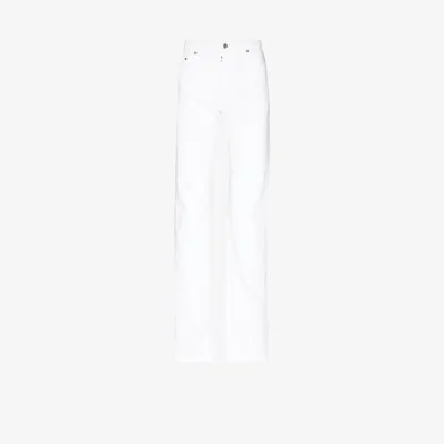 Maison Margiela White Cotton Jeans