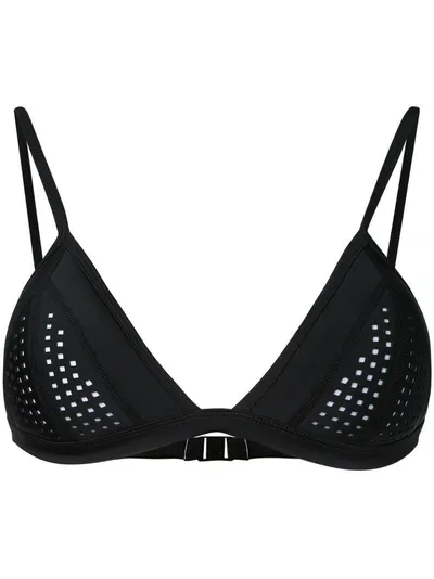 Duskii Waimea Bay Bikini Top In Black