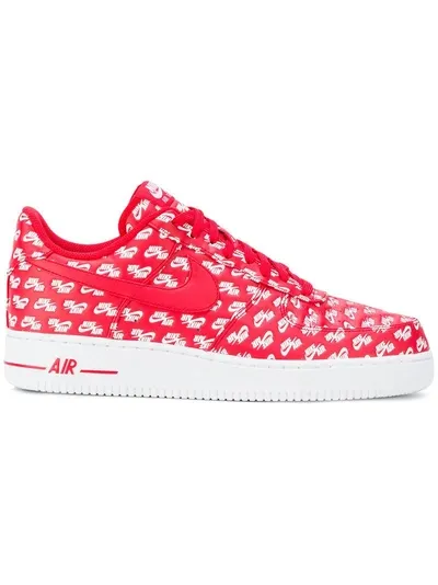 Nike Air Force 1 Sneakers In Red