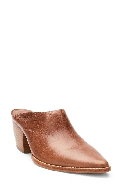 Matisse Cammy Pointy Toe Mule In Vintage Tan