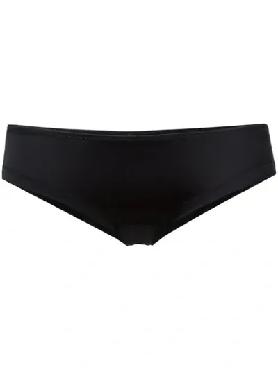 Carine Gilson Plain Mini-shorties In Black