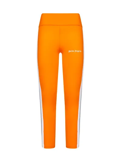 Palm Angels Orange Nylon Sport Leggings