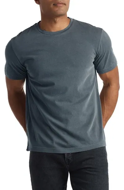 Rowan Asher Standard Cotton T-shirt In Slate