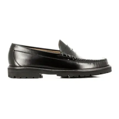 Gh Bass Weejun 90 Larson Leather Loafers Black