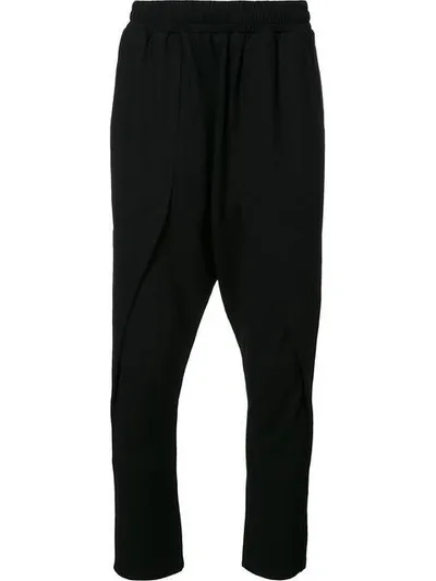 Private Stock Slim-fit Cropped Trousers In Black