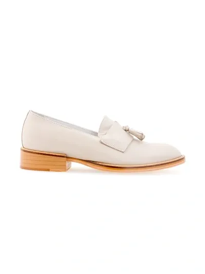 Studio Chofakian Tassel Loafers In Neutrals