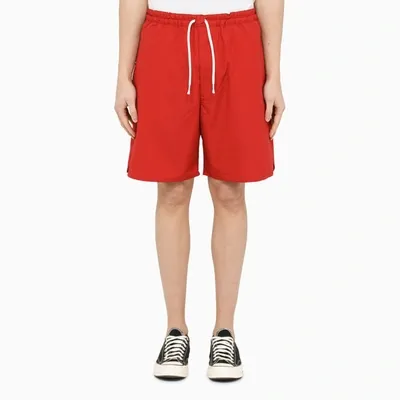 Jpress Red Cotton Shorts