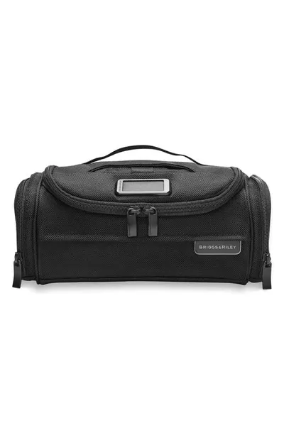 Briggs & Riley Baseline Executive Essentials Toiletry Bag In Black