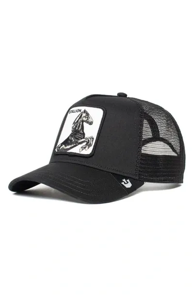 Goorin Bros The Stallion Black Trucker Hat 101-0393-blk