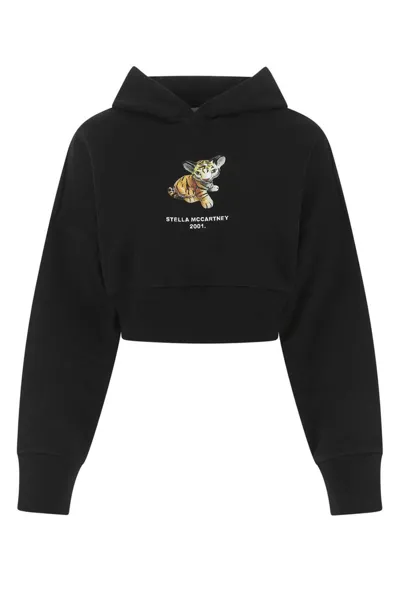 Stella Mccartney Black Ceramic Tiger Hoodie