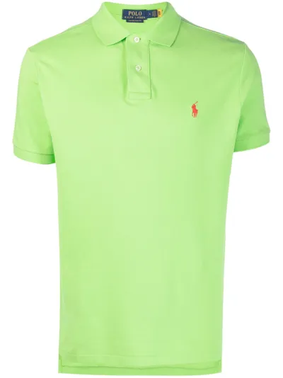 Polo Ralph Lauren Polo-pony Polo Shirt In Yellow