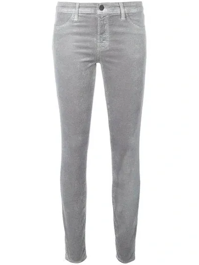 J Brand Skinny Jeans In Grey