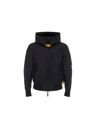 Parajumpers Black Hooded Field Jacket