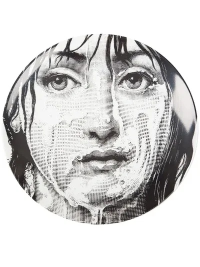 Fornasetti Plate In White