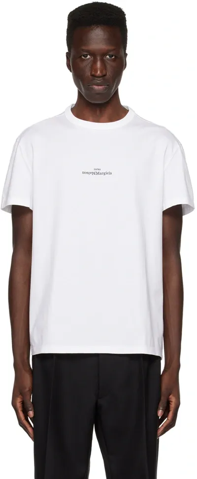 Maison Margiela T-shirts And Polos In White