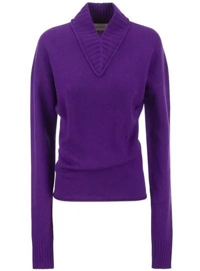 Sportmax Ussita Jumper In Purple