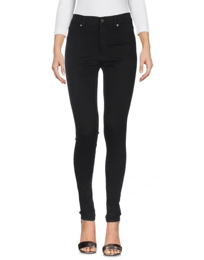 Cheap Monday Denim Pants In Black