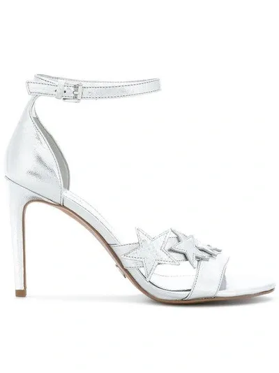 Michael Michael Kors Lexie Sandals In Metallic