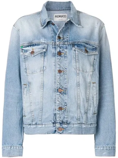 Fiorucci The Nico Denim Jacket In Blue