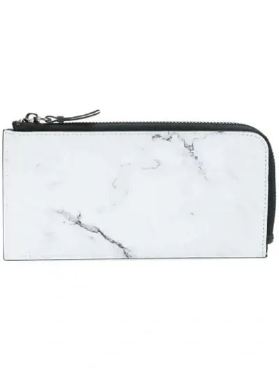 Vision Of Super Long Corner Zip Wallet In White