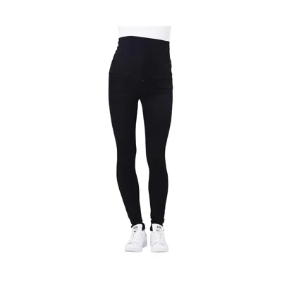 Ripe Maternity Essential Organic Cotton Maternity Leggings In Black