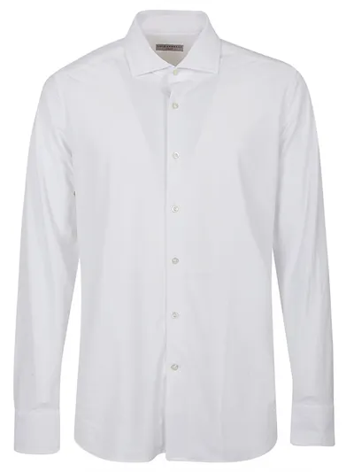 Sonrisa Long Sleeve Stretch Cotton Shirt In 01