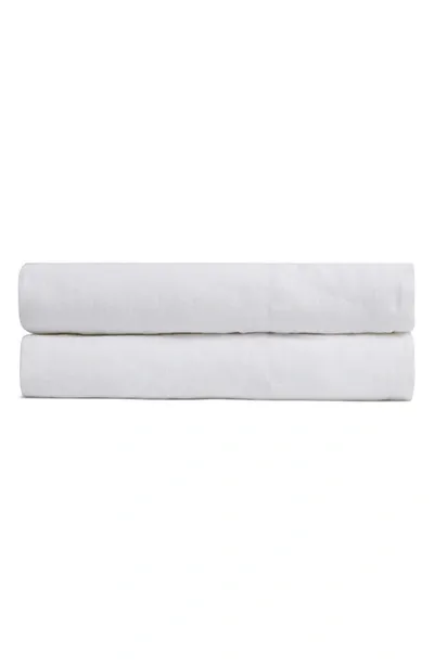 Parachute Linen Fitted Sheet In White