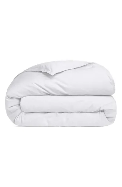 Parachute Percale Duvet Cover In White