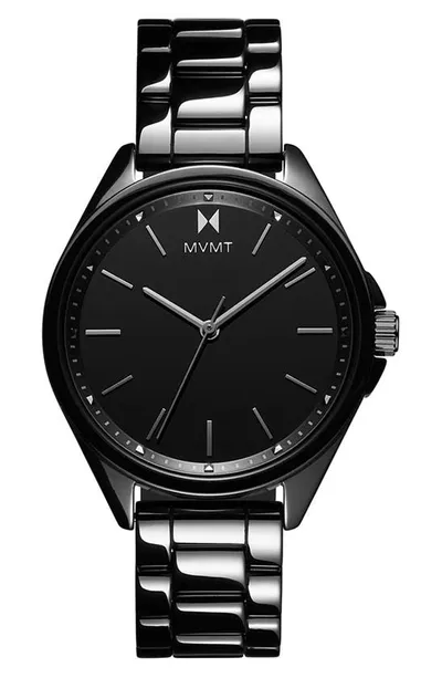 Mvmt Women's Coronada Ceramic Black Bracelet Watch, 36mm