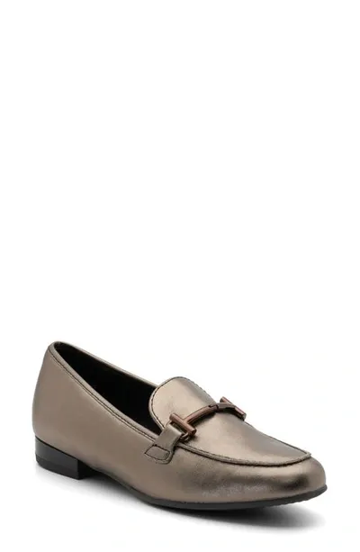 Ara Kelowna Loafer In Taiga Metallic